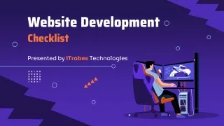 Website Development Checklist - iTrobes