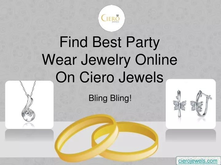 find best party wear jewelry online on ciero jewels
