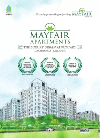 Mayfair Apartments - Tellapur, Gachibowli, Hyderabad