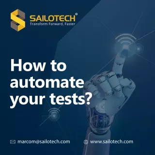 How to automate your tests?