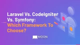 laravel vs codeigniter vs symfony which framework