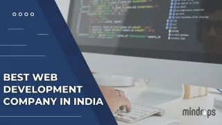 BEST WEB DEVELOPMENT COMPANY IN INDIA