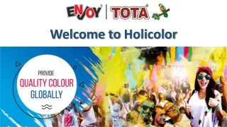 welcome to holicolor