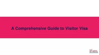 A comprehensive guide to Visitor Visa