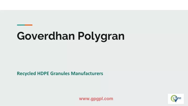 goverdhan polygran