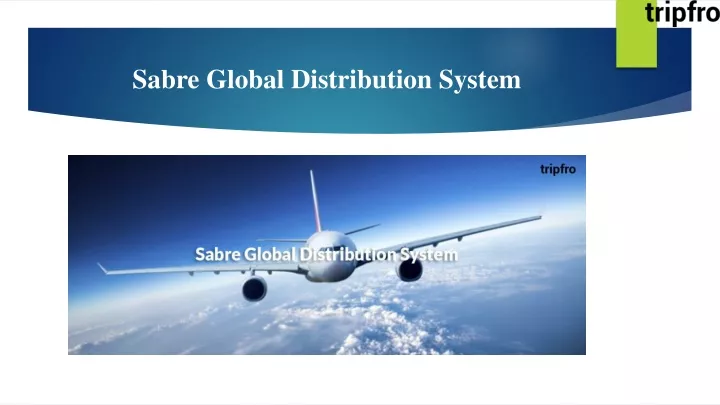 sabre global distribution system