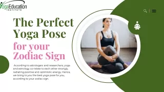The Perfect Yoga Pose for your Zodiac Sign
