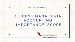 sample assignment