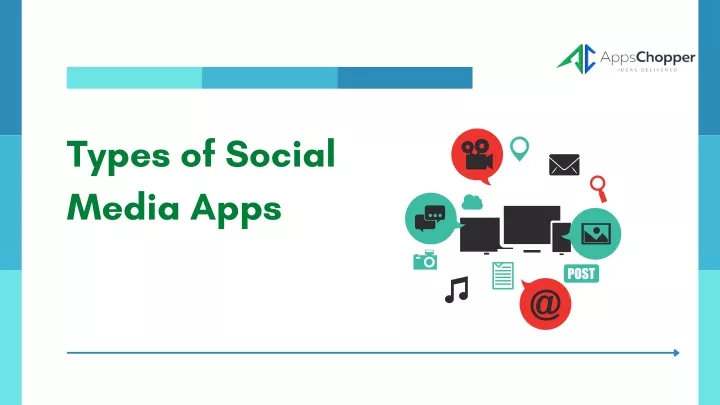 types of social media apps