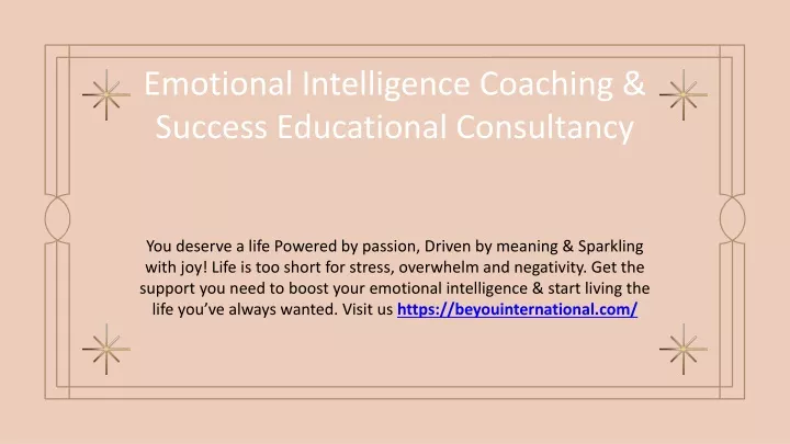 emotional intelligence coaching success