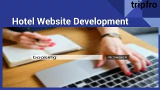 hotel website development
