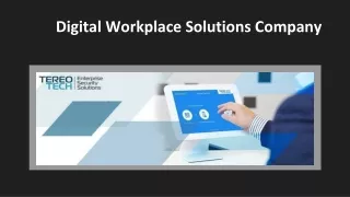 digital workplace solutions company