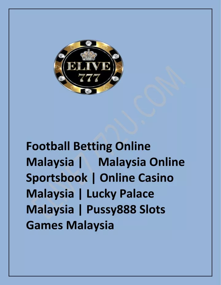 football betting online malaysia malaysia online
