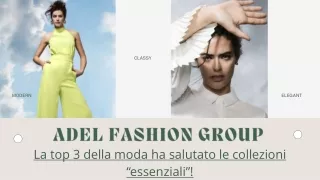 La top 3 della moda ha salutato le collezioni essenziali