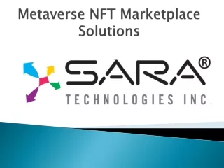 metaverse nft m arketplace solutions
