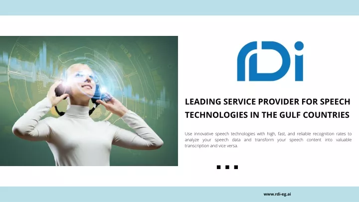 leading service provider for speech technologies
