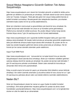 sosyal medya hesaplarnz g venilir gelitiren