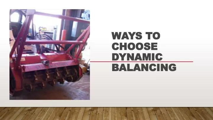 ways to ways to choose choose dynamic dynamic