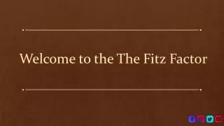 welcome to the the fitz factor