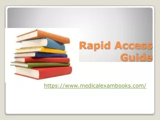 Rapid Access Guide | Prometric exam questions
