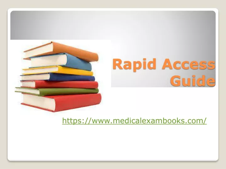 rapid access guide