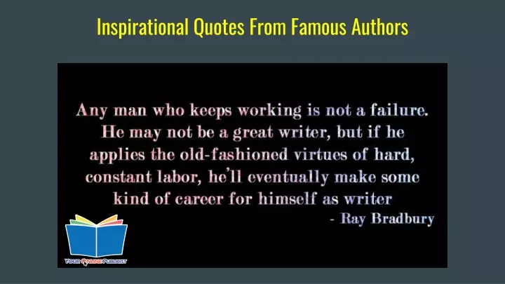 inspirational quotes from famous authors