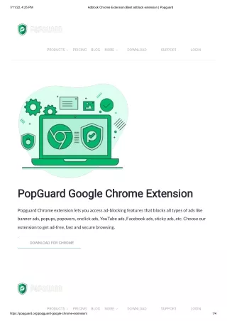 Adblock Chrome Extension_ Best adblock extension _ Popguard