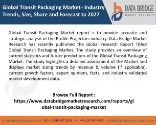 global transit packaging market industry trends