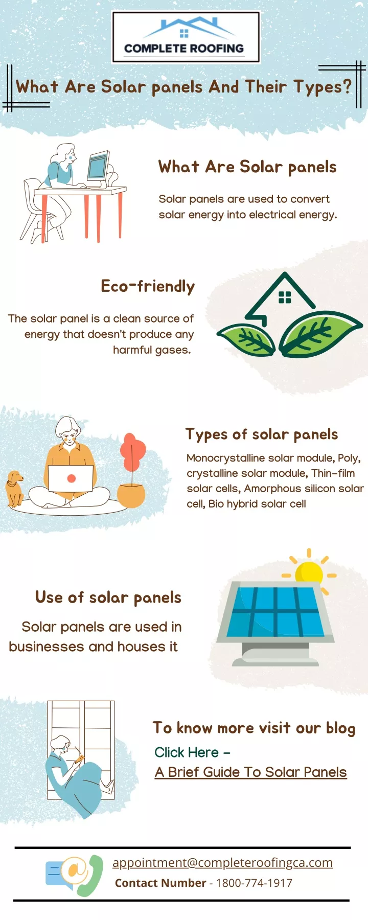 what are solar panels and their types