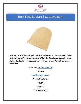 best face loofah cuteeve com