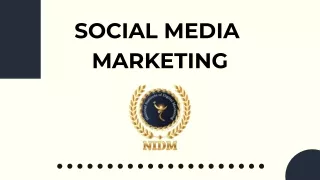 social media marketing