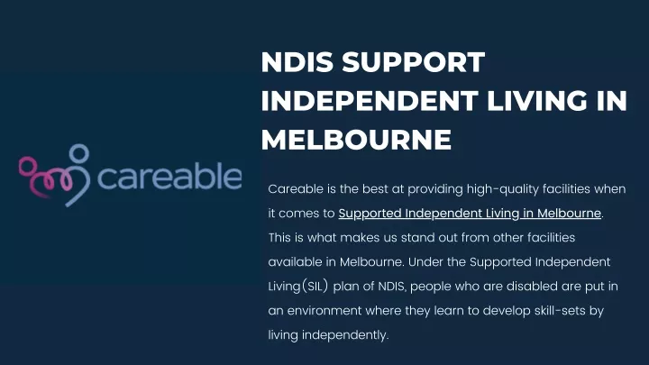 ndis support independent living in melbourne