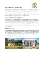 Vakantiepark Voorthuizen - slide 1