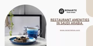 restaurant amenities in saudi arabia