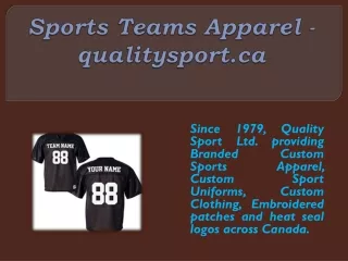 sports teams apparel qualitysport ca