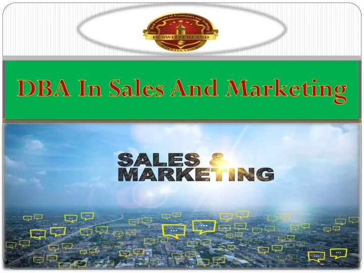dba in sales and marketing