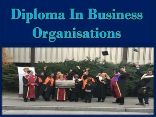 Diploma In Business Organisations