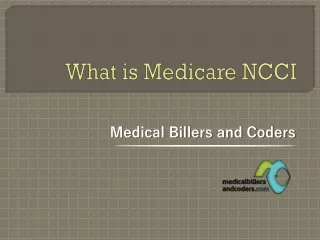 what is medicare ncci