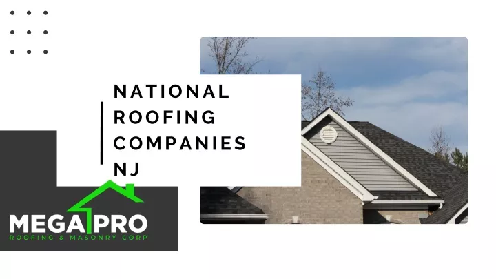national roofing companies nj