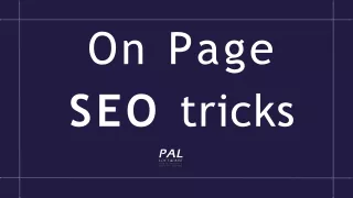 on page seo tricks