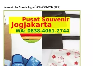 souvenir jar murah jogja 838 4 6i 2744 wa