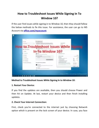 how to troubleshoot issues while signing