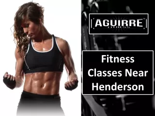 fitness classes near henderson