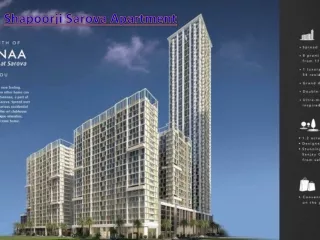 Shapoorji Sarova Offers Apartment in Kandivali East Mumbai