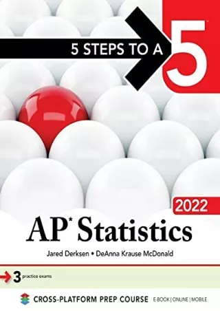 5 Steps to a 5 AP Statistics 2022