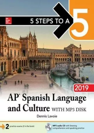 5 Steps to a 5 AP Spanish Language and Culture with MP3 Disk 2019