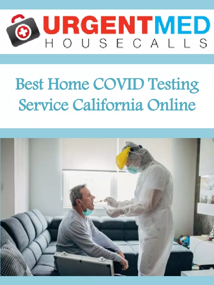 best home covid testing service california online