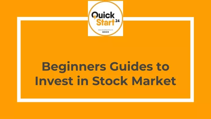 beginners guides to invest in stock market