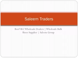 saleem traders