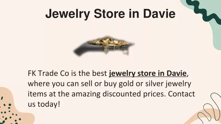 jewelry store in davie